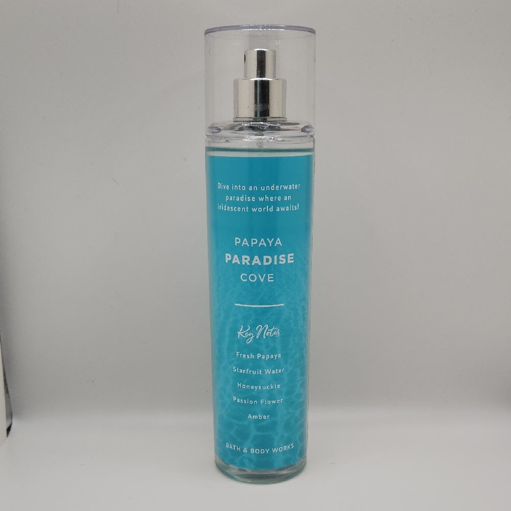 Bath & Body Works Papaya Paradise Cove Mist - Blue